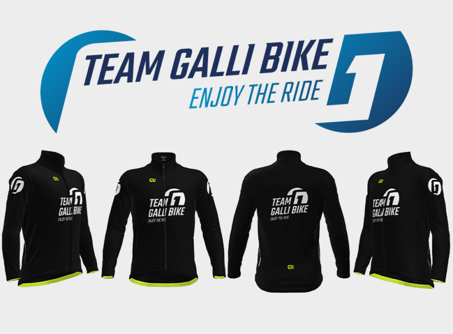 Giacca PRS Team Galli Bike - Giacca impermeabile da uomo da bici