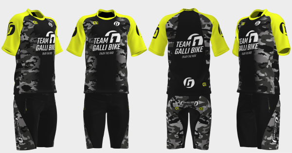Maglia Enduro Team Galli Bike - Maglia da uomo da bici enduro e mtb online