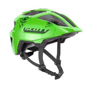 Scott Jr. Spunto – Junior Bike Helmet - Fluo Green, One size