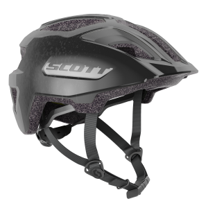 Scott Jr. Spunto Plus – Casco da bici da bambino - Black-Reflective Grey, One size