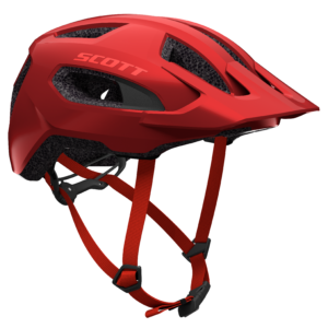 Scott Supra – Bike Helmet - Striker red, One size