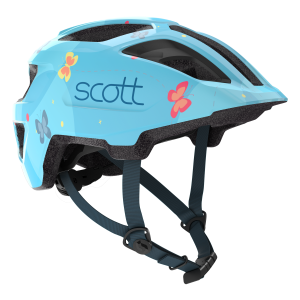 Scott Jr. Spunto Kids – Junior Bike Helmet - Atlantic Blue, One size
