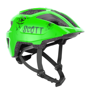 Scott Jr. Spunto Kids – Junior Bike Helmet - Fluo Green, One size