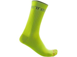 Castelli Distanza 20 Sock – Winter Socks for bike online - Distanza 20 Yellow