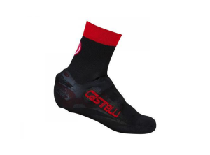 Castelli Belgian Bootie 5 Shoecover – Shoecover for bike - Belgian Black-Red