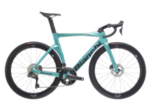 Bianchi Oltre Comp Ultegra Di2 – Race bike - ZN - Metallic Celeste - Black - full glossy