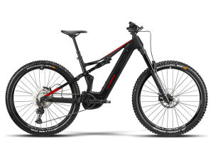Whistle B-Rush C8.5 – Full suspended MTB Ebike - Black-Red
