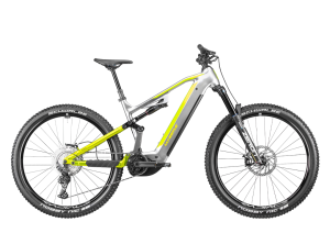 Whistle B-Rush A7.5 – Full suspended MTB Ebike - Chrome/Green